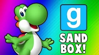 Gmod Sandbox Funny Moments  Banana Bus Dance Boxing Arena Yoshi Player Model Garrys Mod [upl. by Billi]