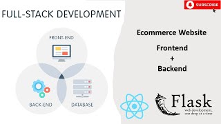 Ecommerce Website using React JS and python Flask Overview  Full stack project [upl. by Stillmann]