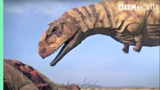 Ferocious Dinosaur Moments  Top 5  BBC Earth [upl. by Aihsoj]