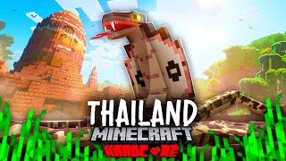 I Survived 100 Days in THAILAND in Hardcore Minecraft [upl. by Hedy]