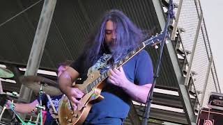 Charles Benson taking a furious guitar solo on my 1992 Gibson Les Paul Boullion Goldtop Classic [upl. by Berlauda]