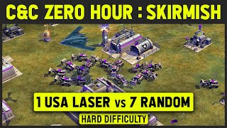 Command amp Conquer Generals Zero Hour  1 vs 7 Hard Armies Random 1080p [upl. by Caryn]