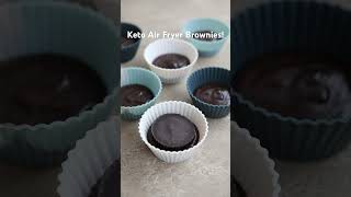 Keto Air Fryer Brownies recipe in the comments ketorecipes airfryerrecipes sugarfreerecipes [upl. by Yt]