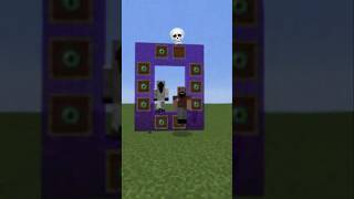 CreepylogicNetherportalvsemojiRealismReaction Minecraftshortsytshorts😍 [upl. by Karilla117]