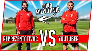 FUDBALSKI IZAZOVI w Luka Milivojevic FC Crystal Palace [upl. by Schwing]