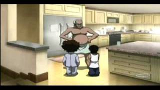 The Boondocks  Japanese Dub  season 1 ep 1 clip 3 [upl. by Gerge]