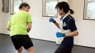 Karate sparring beginner [upl. by Brianne]