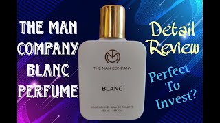 The Man Company Blanc Perfume Detail Review [upl. by Sonni]