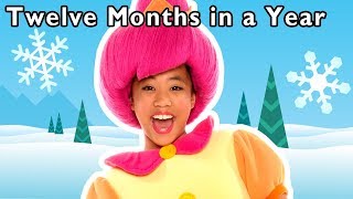 Twelve Months in a Year  More  Mother Goose Club Nursery Rhymes [upl. by Foote]