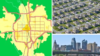 Pourquoi les villes aux EtatsUnis sont une catastrophe [upl. by Llertnahs]