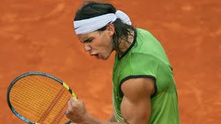 Nadal vs Puerta Ultimo Game 3er setRoland Garros 2005 [upl. by Ettennig205]