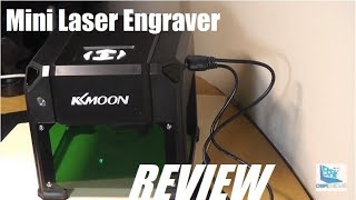 REVIEW KKmoon DIY Compact Laser Engraving Machine [upl. by Hgieliak]