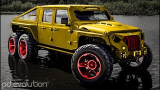 Top 8 Craziest 6x6 Vehicles In The World [upl. by Theresita161]