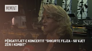 Përgatitjet e koncertit quotShkurte Fejza  50 vjet zëri i kombitquot [upl. by Malva]