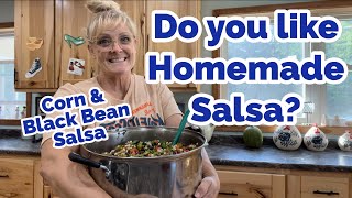 DO YOU LiKE SALSA THEN TRY THiS CORN amp BLACK BEAN SALSA RECiPE 😋😉 [upl. by Hahn]