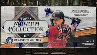 NEW RELEASE 2023 Topps Museum Collection Baseball Cards Box Opening [upl. by Ertemed]