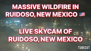 Massive Wildfire in Ruidoso New Mexico  LIVE Breaking News Coverage [upl. by Aneeles]