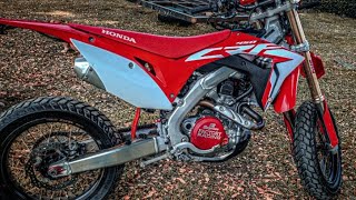 Honda CRF450R de un Suscriptor 🔥 [upl. by Suivat]