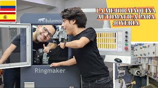 ESTA MÁQUINA CNC ES PERFECTA PARA JOYERIA Y ECONÓMICA RINGMAKER [upl. by Irvine]