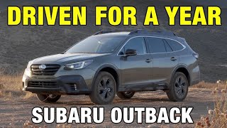 One Year With the Subaru Outback  2020 Subaru Outback LongTerm Review  MPG Maintenance amp More [upl. by Anirbak68]