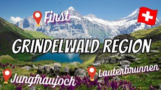 GRINDELWALD SWITZERLAND Top 10 Things to do amp see in Grindelwald First Cliff Walk Jungfrau [upl. by Gregg]