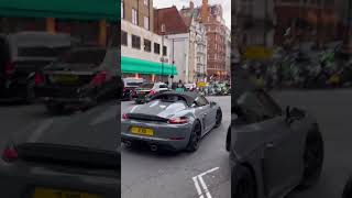 Porsche 718 Spyder RS in London [upl. by Hancock]