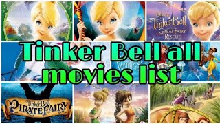 Tinker Bell all movies list [upl. by Aseuqram]