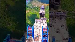 New Bridge Building design aerialfootage travel aerial mountains guizhou expressway china [upl. by Schaumberger]