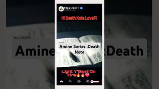 Death NoteLight YGami quotAttitude quot 😏🔥🔥🔥anime deathnote animation shorts viralvideo animation [upl. by Enilorac238]