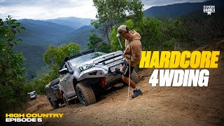 High Country Episode 5  Tackling the STEEPEST 4WD Track in the Victorian High Country SO FAR [upl. by Aelahs]