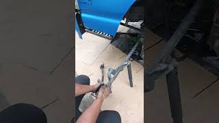 Removing steering link connector [upl. by Dranoc311]