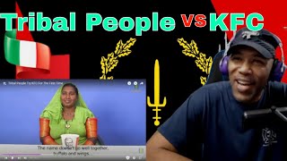 Tribal People Try KFC For the First Time Reaction [upl. by Tega]