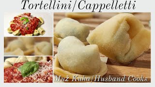 Tortellini  Cappelletti Kako se radi Tjestenina  Pašta recept  Ricotta  Špinat i još ponešto [upl. by Teddie]