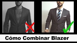 Como Combinar un Blazer Para Hombre [upl. by Mirelle]