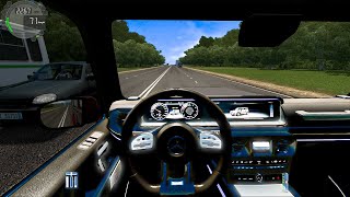 City Car Driving  Mercedes Benz G63 AMG W464  Normal Driving [upl. by Sholeen]