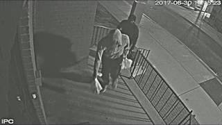 TorontoPolice asking for help identifying men in arson investigation [upl. by Artiek]