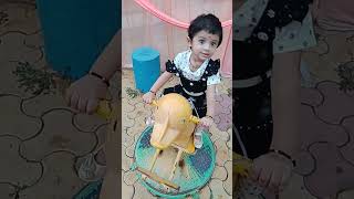 lakdi ki Kathi Kathi pe ghoda dance my cute pari [upl. by Grath853]