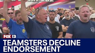 Teamsters withhold endorsement from Trump [upl. by Lourie]