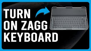 How To Turn On ZAGG Keyboard How Do I Power On ZAGG Keyboard [upl. by Tiphany228]