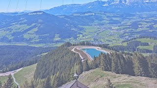 Kitzbuhel Austria  Cable Car ขึ้นไปเหยียบเมฆบนยอดเขา [upl. by Vacla241]