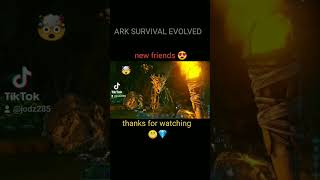 ark survival evolved new friends chibi madness gaming arksurvivalevolved games fyp shorts [upl. by Housum]