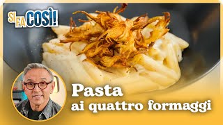 Pasta ai quattro formaggi  Si fa così  Chef BRUNO BARBIERI [upl. by Lilybelle762]