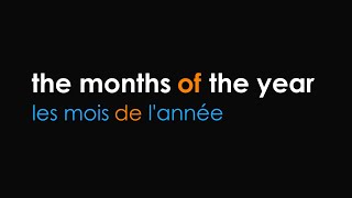 French Months Of The Year  French Beginner Lesson  The Frenchville [upl. by Colier]