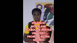 VENÂNCIO MONDLANE ACABOU DE MANDAR UMA GRANDE MENSAGEM PARA O POVO MOÇAMBICANO venaciomondlane [upl. by Ewolram]