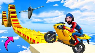 Fastest Bike Parkour Race Only 90813 People Can Complete in GTA 5 ONLINE GtxPreet [upl. by Ahtreb]