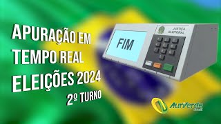 Eleições 2024  Apuração em Tempo Real  2º Turno  27102024 [upl. by Nisay238]