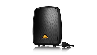 EUROPORT MPA40BT AllinOne Portable 40Watt PA System with Bluetooth Connectivity [upl. by Twelve114]