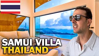 300K Luxury Villa Tour Koh Samui Thailand [upl. by Arondell]