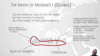 Hot Spot analysis using Morans I and getisord statistics in ArcMapArcGIS [upl. by Noraed834]