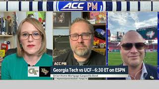 GT FB Brent Key on ACC PM  Live from Gasparilla Bowl [upl. by Atok]